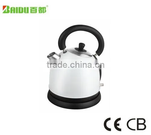 Baidu Wholesale Classic Design 1.8L Long Spoute Stainless Steel Electric Kettle Anti Slip Base photo-4