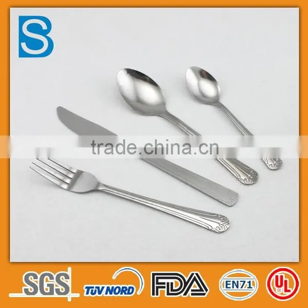Free sample flatware wholesale flatware