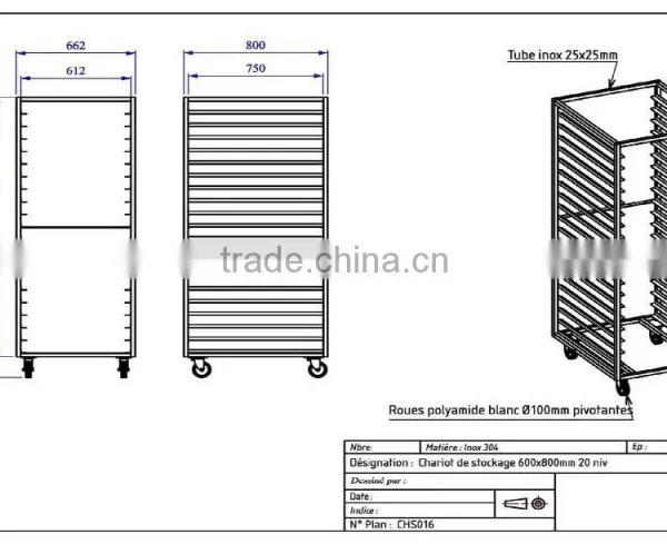 Custom Made Oven Rack For Bakery photo-2