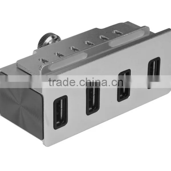 High-speed 4-Port USB 3.0 Hub With LED Indicators and Easy to be Fixed on the PC or Table photo-5