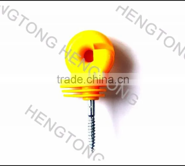 Yellow,black Plastic Fence Accessories Insulator for Polywire photo-5