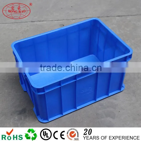 Circulating HDPE Plastic Turnover Box Plastic Vegetable Box for Sale