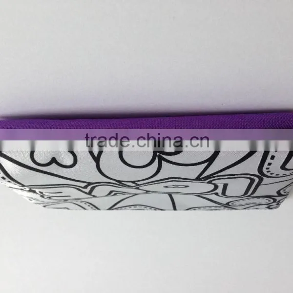 DIY Drawing Small Size Stylish Cheap Personalized Cosmetic Bag- Women's Bag photo-4