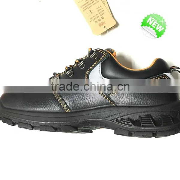 Direct Sale Black Leather Military Boots Tactical Boots Safety Shoes photo-5