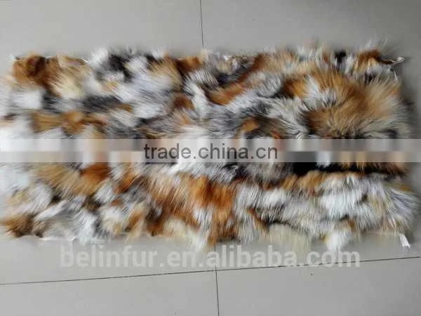 Gold Supplier From China Fox Fur Blanket Luxury Real Fur Genuine Style photo-5