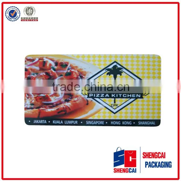 China Supplier Full Color Custom Logo Plastic Card Holder/PVC Card