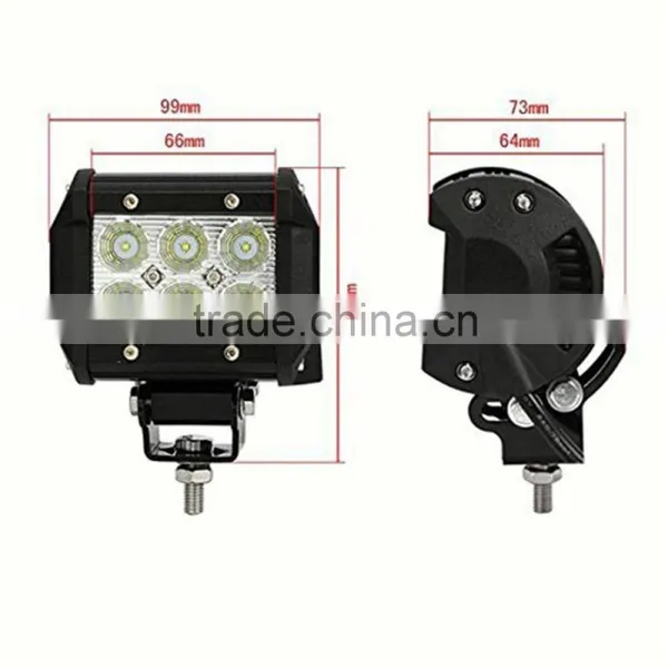 Penton Auto Spare Parts Waterproof IP 67 Flood Beam 18W LED Light Bar Fit for Offroad SUV ATV 4WD Heavy Duty Truck photo-4