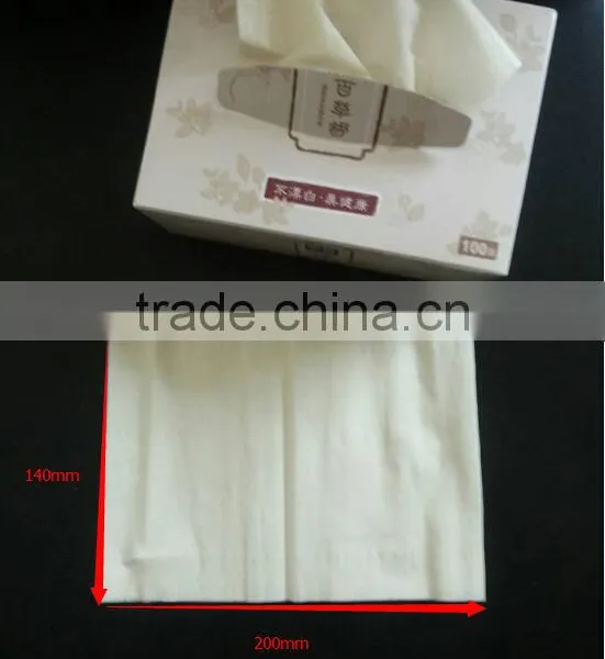 Unbleached Wheat Straw Facial Tissue Paper photo-2