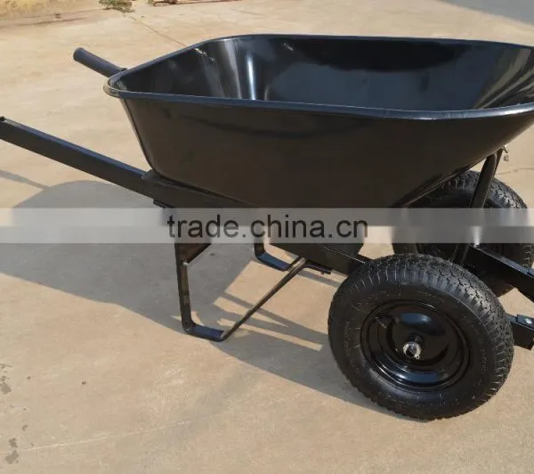 Heavy Duty Power Commercial Wheelbarrow With 6.50-8 Wheel photo-3