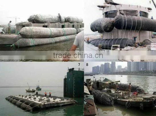 Ship Launching Airbags DWT of 60,000 Tons and More