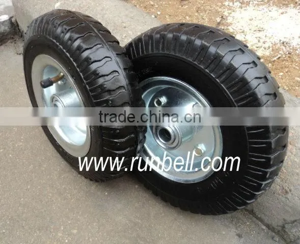 Pneumatic Air Rubber Trolley Wheel Casters