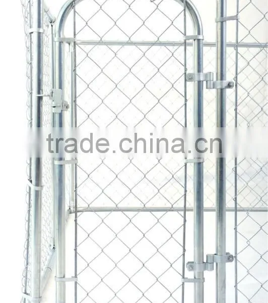 For Amazon and EBay Store Wholesale Large Outdoor Dog Kennel With Roof Metal Dog House photo-2