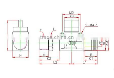 Plastic Tube Fitting, Union Straight HHVFScompact One -touch Tube Fitting , Push in Tube Fitting photo-2