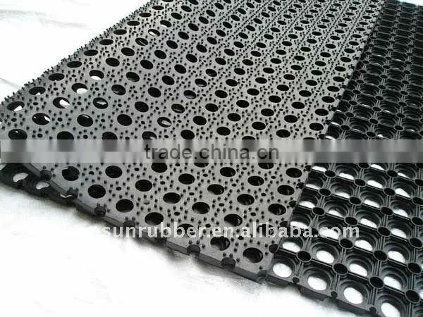 Anti-fatigue and Anti-slip Drainage Rubber Mat photo-2