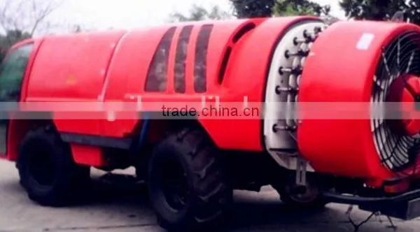 Four Wheel Self Propelled Garden Orchard High Press Boom Air Blast Sprayer Vehicle 1000L Tank With Cabin and Air Conditioner photo-5