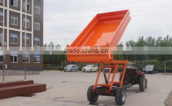 Hot Sale New Design Top Quality Trator Use Hydraulic Lifting Tipping Trailer With CE photo-5