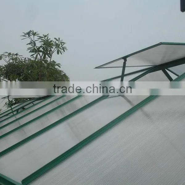 Large Size 4mm Polycarbonate Vegetable Used Agricultural Greenhouses photo-5