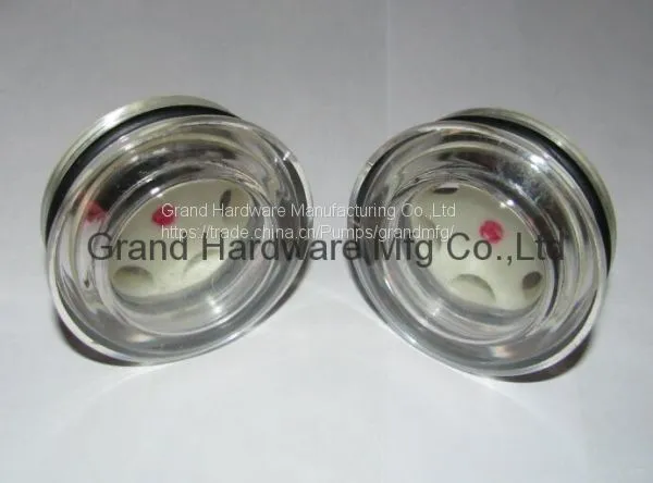 Plastic Oil Sight Glass Used for Air Compressor Pumps Speed Reducers photo-3