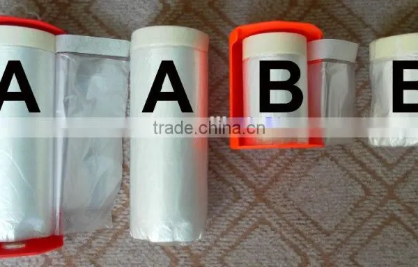 Paper Taped Masking Film, Paint Masker photo-6