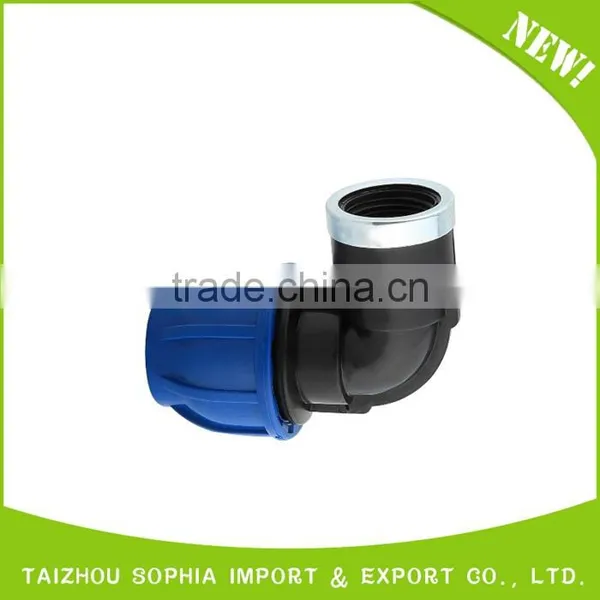 PN 16 Pp/pe Compression Fittings Reducing Tee for pe Pipe photo-6
