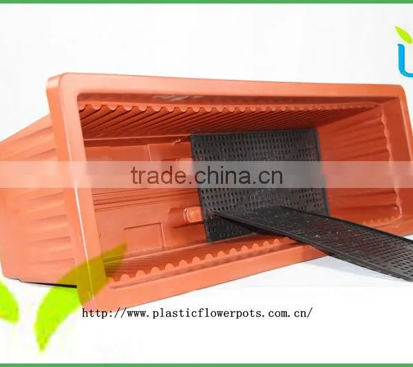 Rectangular Plastic Flower Pot, Plastic Pot ,garden Planters and Pots. photo-2