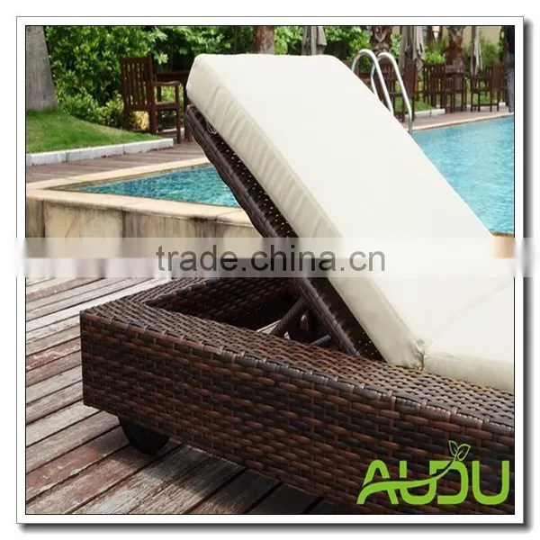 Audu Aluminium Florida Pool Wicker Outdoor Lounger photo-2