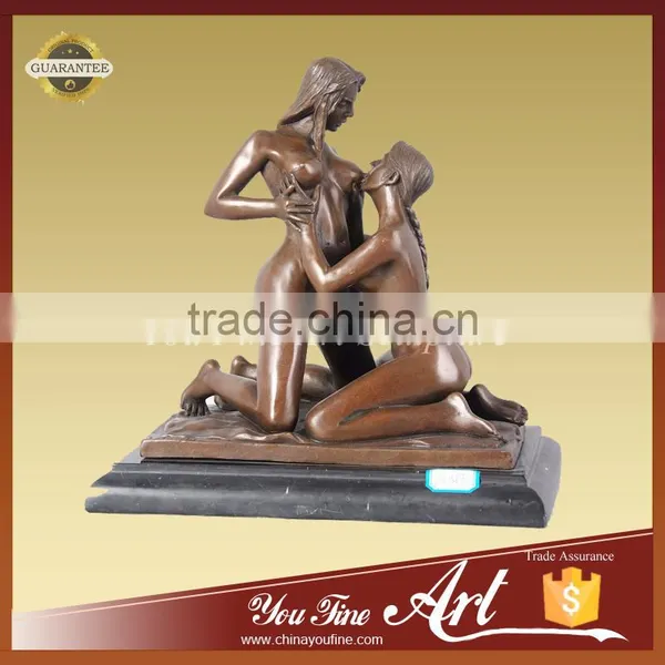 Modern Western Bronze Lesbian Statues photo-3
