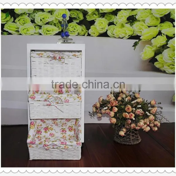 Exclusive High Quality Handmade Decorative Wooden Cabinet With Baskets Drawers photo-4