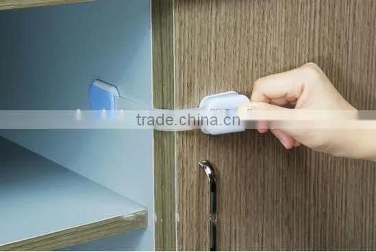 J162-2 Hot Sale High Quality Kids Safty Adjustable Drawer Latch Door Baby Lock Baay Protection Accessories photo-2