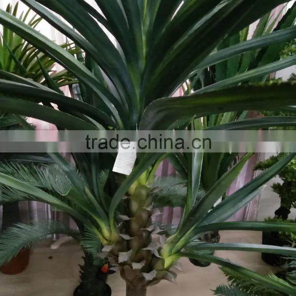 Artificial Green Plant With Flower for Decoration photo-2