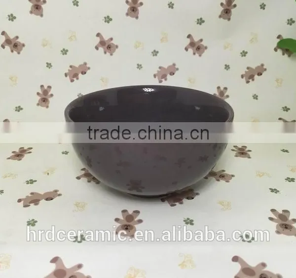Stocked Ceramic Bowl Ceramic Salad Bowl Ceramic Popcorn Bowl photo-2