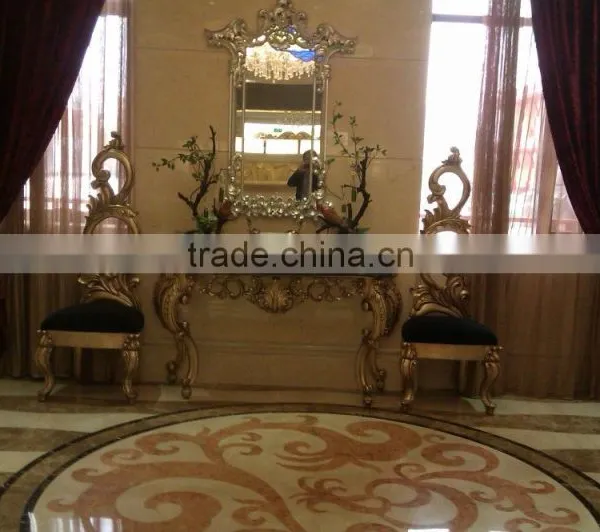 Hallway Furniture Console Table With Marble Top For Hotel Decoration photo-3