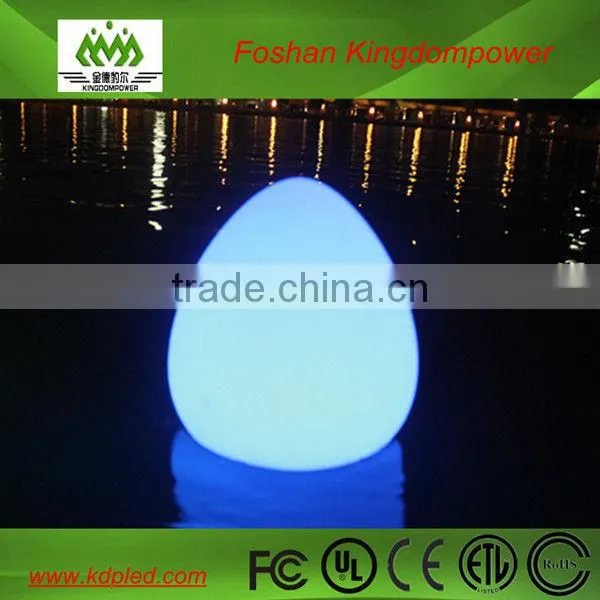 Outdoor Waterproof Illuminated Led Egg Shaped Lamp