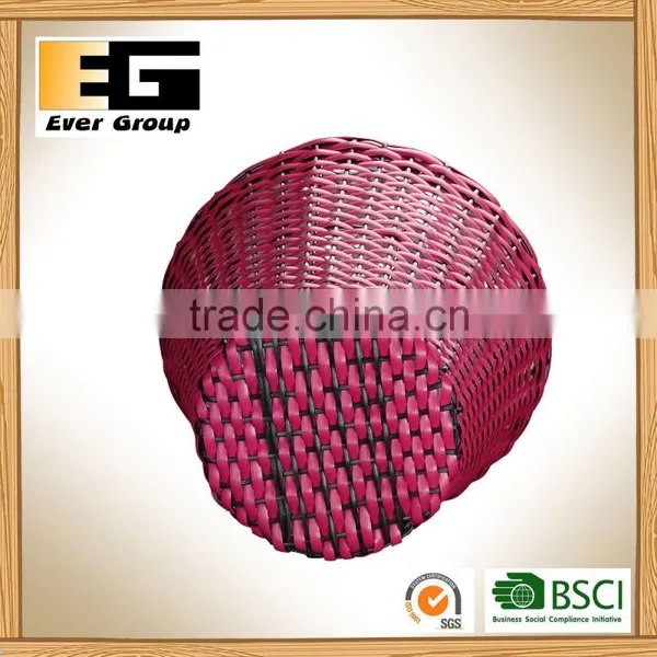 Red Rattan Garden Planter/ Storage Baskets/Bathroom Basket photo-5