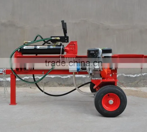 Good Quality Cheap Price Wholesaler 24T Mechanical Log Splitter, Petrol Engine Cheap Log Splitter for Sale photo-2