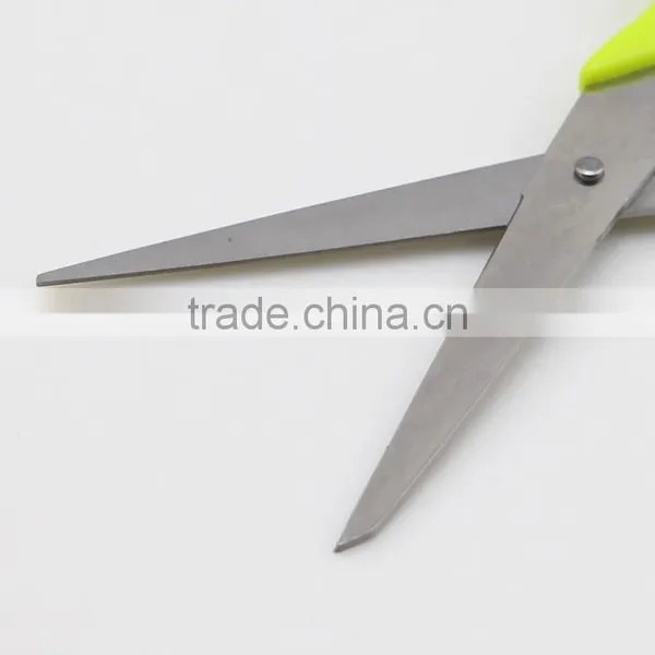 Plastic Handle Stainless Steel Household Scissors With Two Colors photo-2