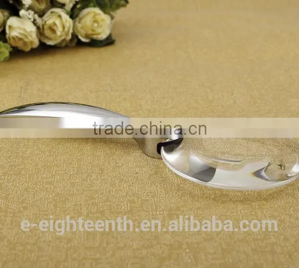 NEW TH8007 2.5X 5X Chrome Handheld Jewelry Magnifier photo-2