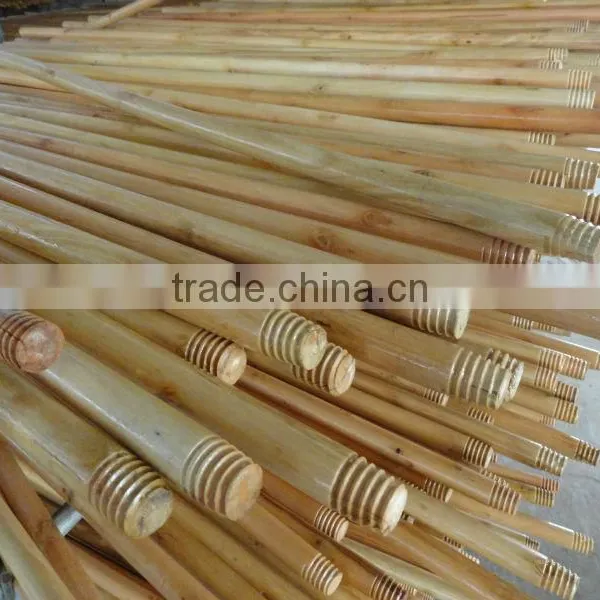 1200mm x 22mm Varnished Wooden Mop Handle photo-2
