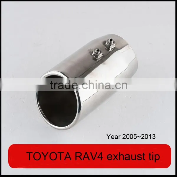 Auto Tuning Stainless Muffler Tip in Exhaust Pipe for TOYOTA RAV4 photo-4