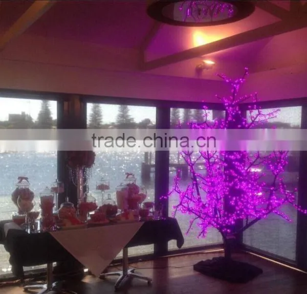 Set in Chamber, House , Bar, Dining Room , New Cherry Blossom Led Tree Lamp 220v photo-4