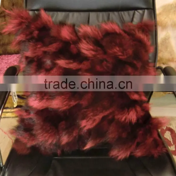 Luxury Raccoon Fur Cushion Covers photo-2
