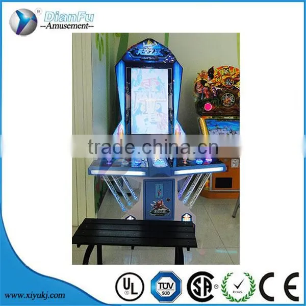 Kiddie Coin Operated Battle Of The Sky 3 Simulator Game Machine Sky Fighting Shooting Arcade Game Machine photo-2
