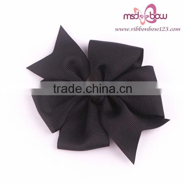 3inch Grosgrain Ribbon Boutique Hair Bows With Clip photo-4