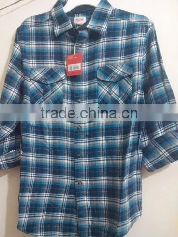 Mens Shirt Branded Winter Flannel Shirt photo-4