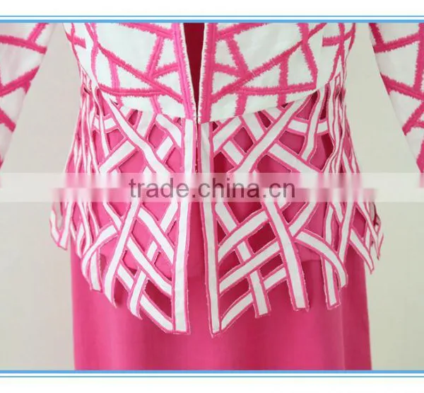 Wholesale 3 Pcs Skirt Set Embroidery Cutwork Womens Suits photo-6