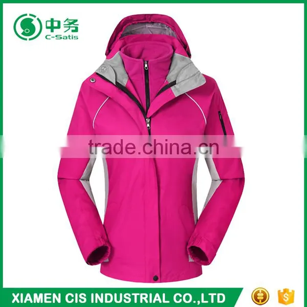Quality Supplier Multi Color Women 100% Polyester Soft Shell Jacket photo-2