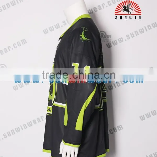 2017 New Latest Fashion Sublimation Colorful 5XL Nhl Ice Hockey Jerseys photo-2