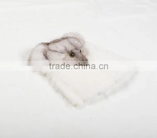 Girls FoxType Rabbit Fur Fashion Envelope Bag photo-5