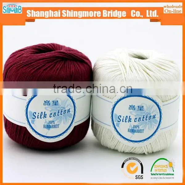 China Eco Friendly Top Wholesale Cotton Acrylic Mixed Yarn for Baby Knitting photo-2