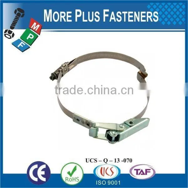 Made in Taiwan Stainless Steel German Type Hose Clamp Small Hose Clamps Quick Release photo-5